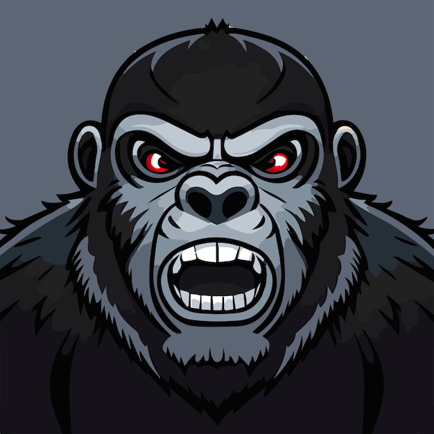 Vector King Kong illustration