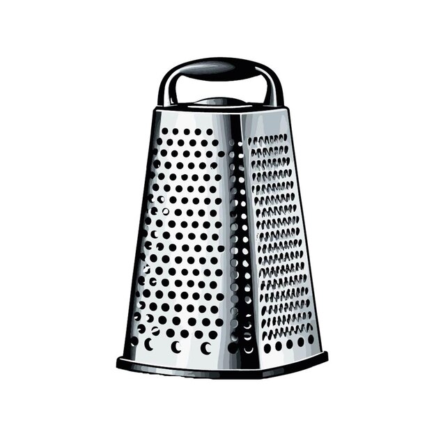 Vector vector of a kitchen grater