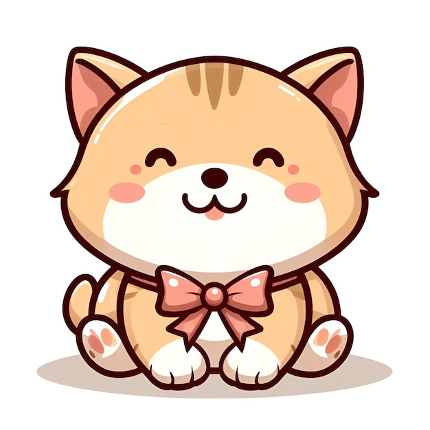 Vector Kitten A Furry Smile to Brighten Your Day