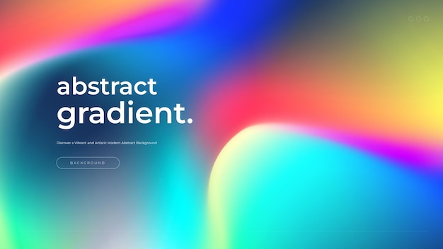 Vector kleurrijke gradiënt trendy achtergrond abstract