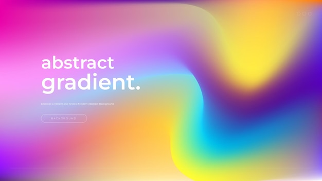 Vector kleurrijke gradiënt trendy achtergrond abstract