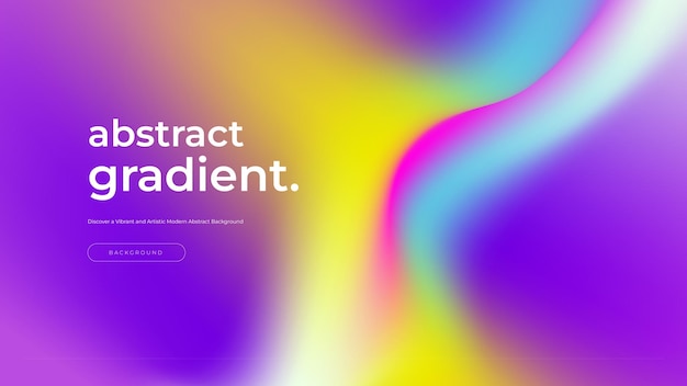 Vector kleurrijke gradiënt trendy achtergrond abstract