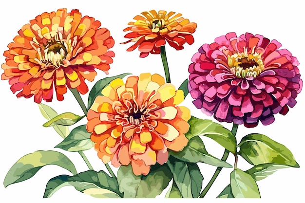 vector kunst bloemen op zwart aquarel kleurrijke spatten achtergrond bloem blad boeket