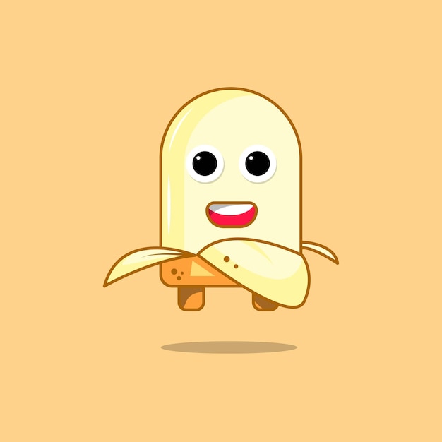 Vector kunst illustratie banaan pictogram illustraties