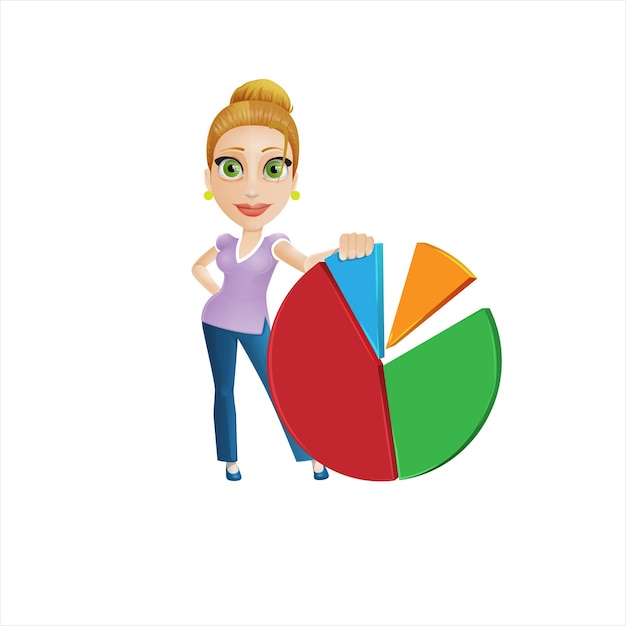 Vector_Lady_beihnd_Pie_Chart