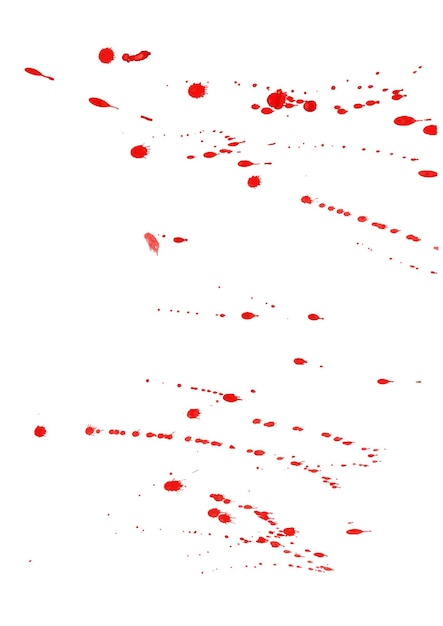 Vector large collection of detailed red ink splats new design