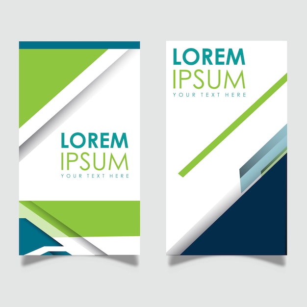 Vector vector leaflet banner designs