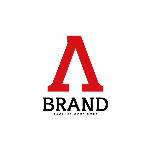 Векторное письмо логотип с маркетинговой концепцией