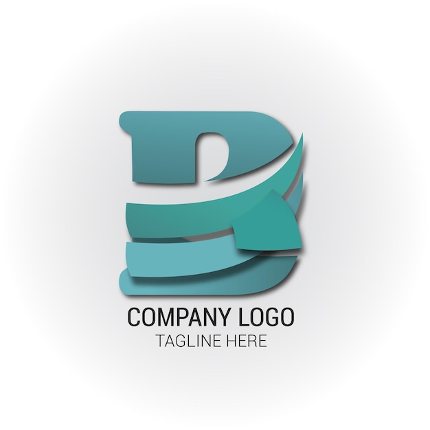 Vector vector letter b finance logo gradient