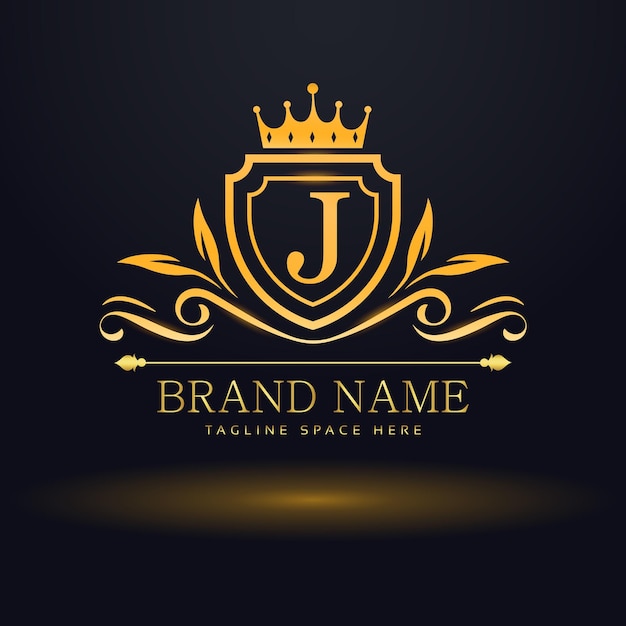 Vector vector letter j luxury logo for your brand