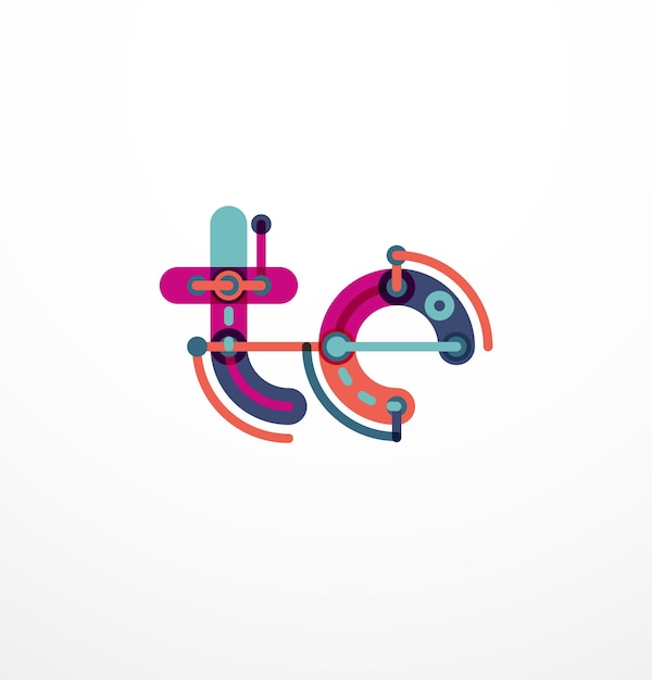 Vector vector letter logo