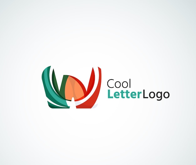 Логотип векторного письма