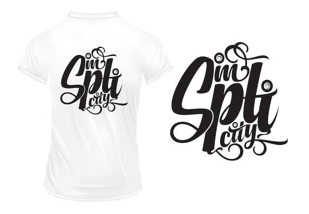 Vettore vector lettering tipografia citazioni design t-shirt