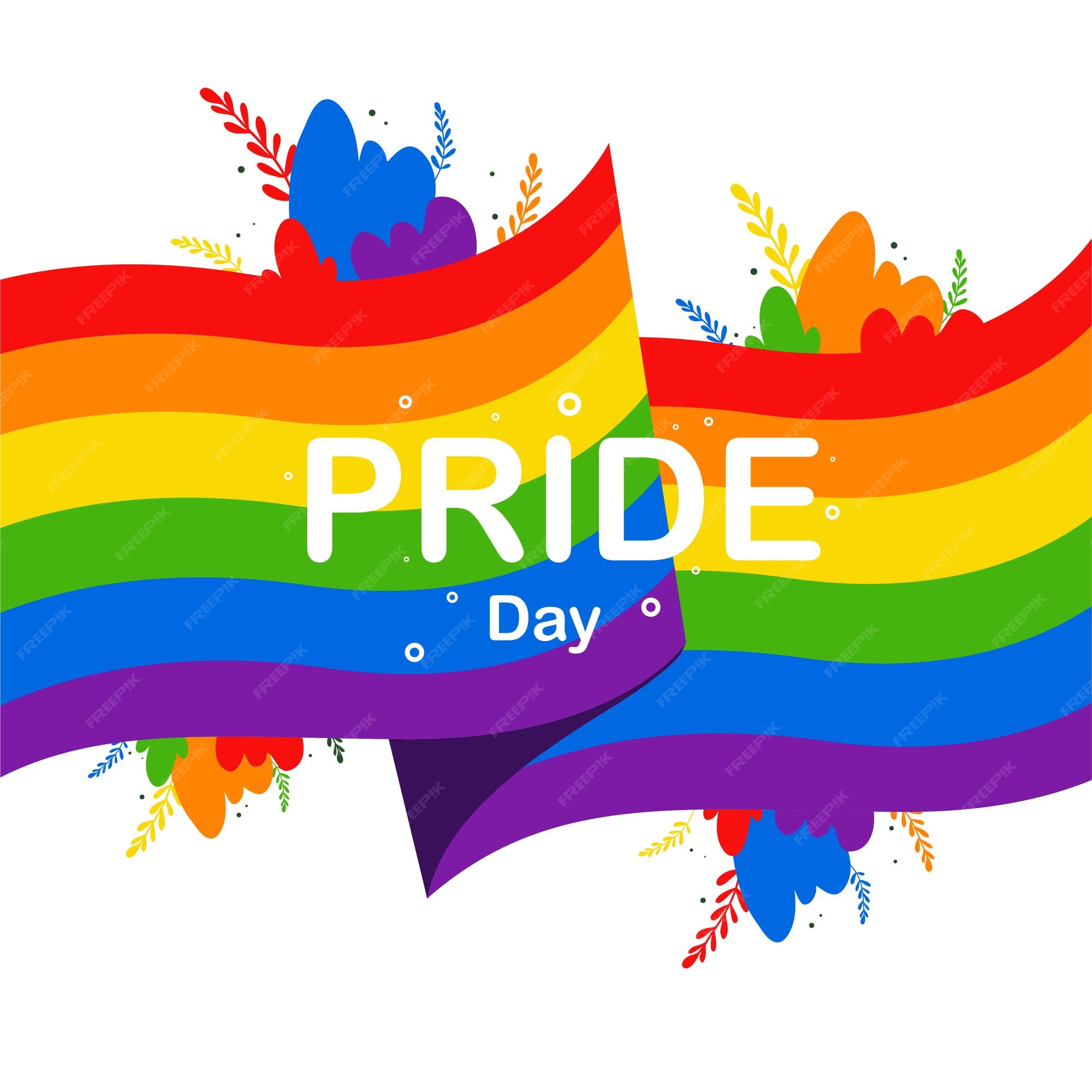 Premium Vector Vector LGBT banner for Happy lgbt PRIDE day vector