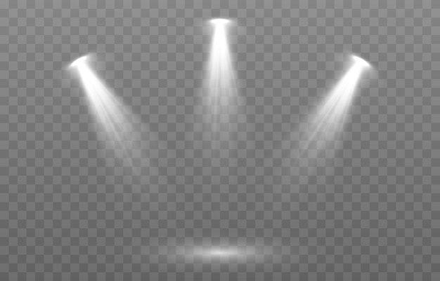 Vector light source png Studio lighting png White light source png Light from a lamp