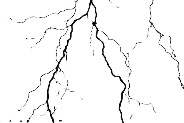 vector of lightning like texture