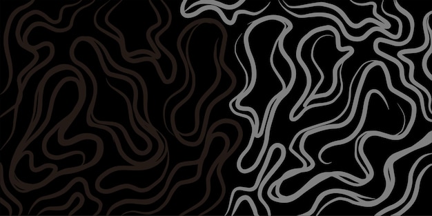 vector line art abstract background