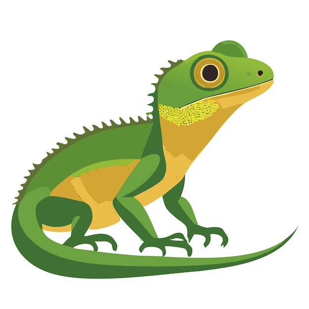 Vector vector lizard