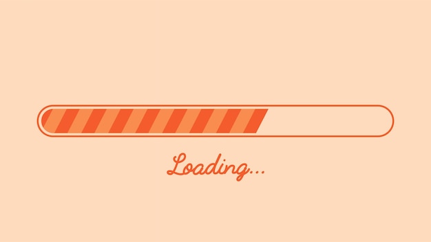 Vector of loading perfect for additional content loading design loading screen etc