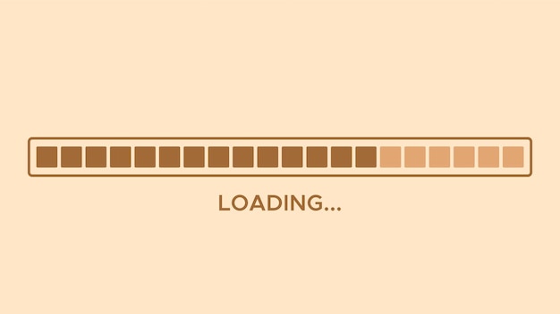 Vector vector of loading perfect for additional design loading content loading screen etc