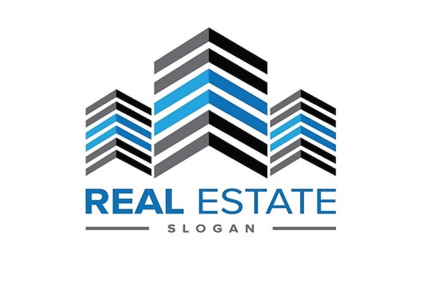 Vector logo design for real estate