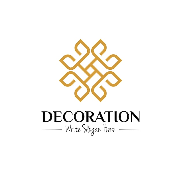 Vector vector logo design template for boutique hotel restaurant jewelry