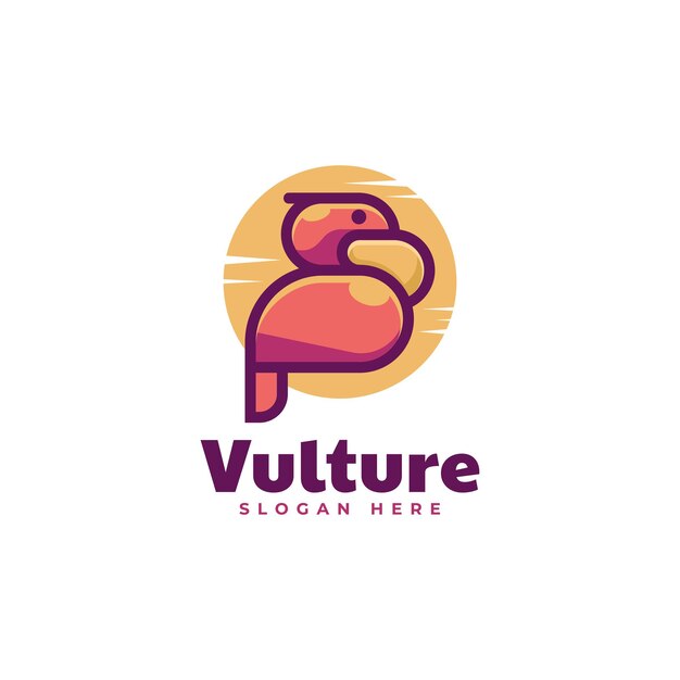 Vector Logo Illustratie Gier Eenvoudige Mascotte Stijl