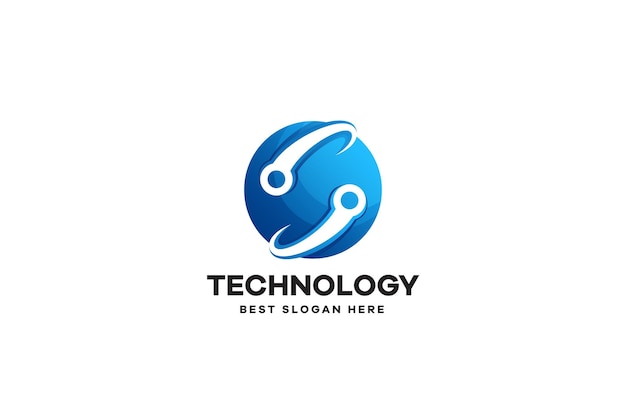 Vector Logo Illustratie Technologie