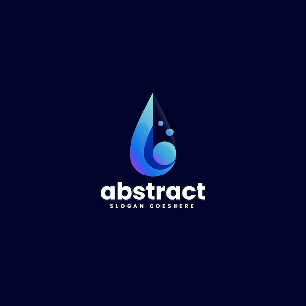 Vector Logo Illustration Abstract Gradient Colorful Style