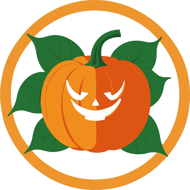 Векторный логотип тыквы