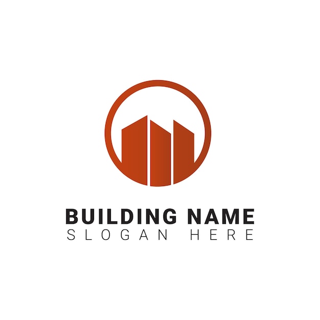 vector logo template business building design.