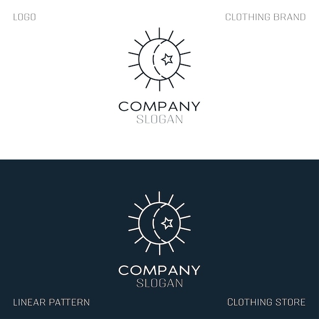 Vector logo template,