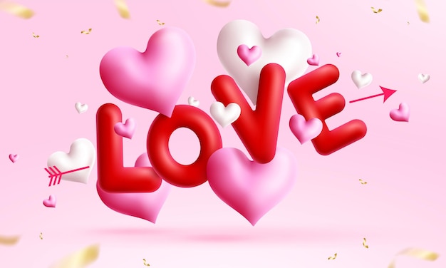 Vector Love Valentijnsdag