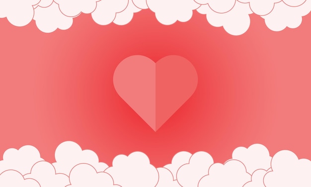 Vector vector love valentine background good for website, design, wallpaper, background,