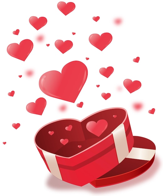 vector love valentine's day
