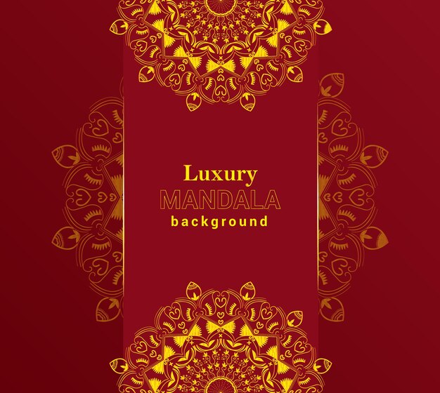 vector luxury mandala design