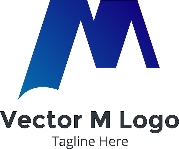Vector vector m logo