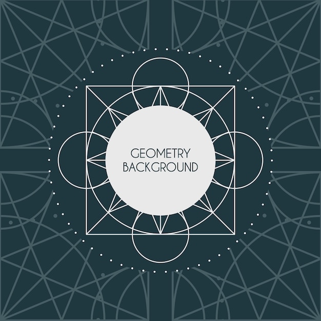 Vector vector magic geometry background