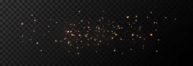 Vector magic glow. Sparkling light, sparkle dust png. Sparkling magical dust. Christmas light.