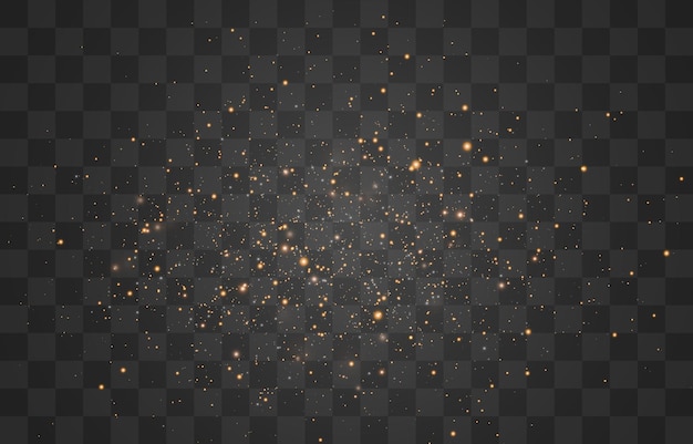 Vector polvere di luce magica png