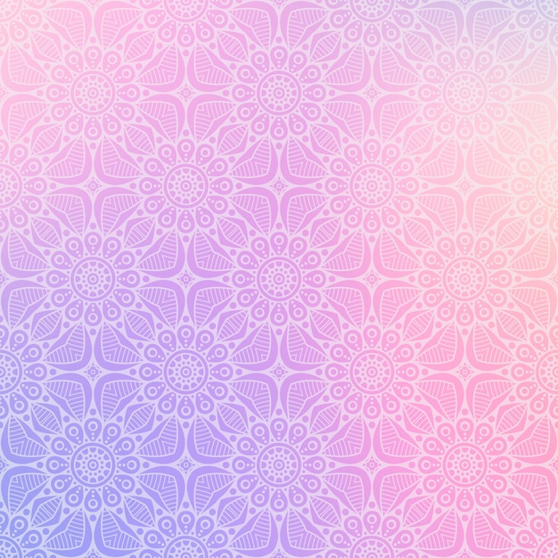 Vector mandala achtergrond