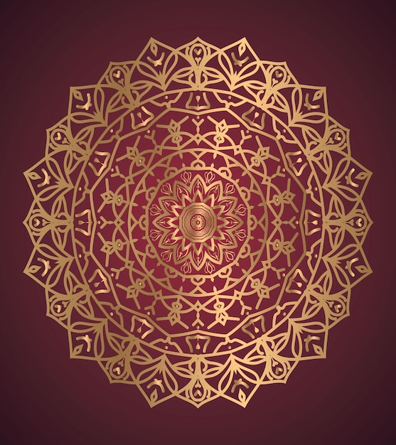 Vector mandala achtergrond