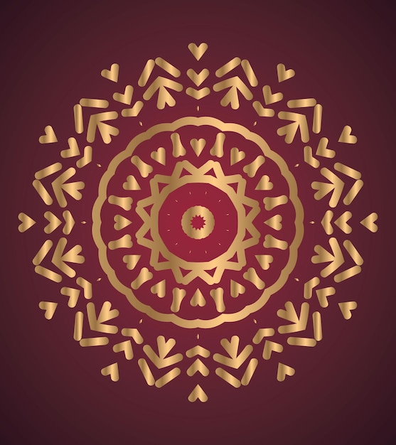 Vector Mandala achtergrond