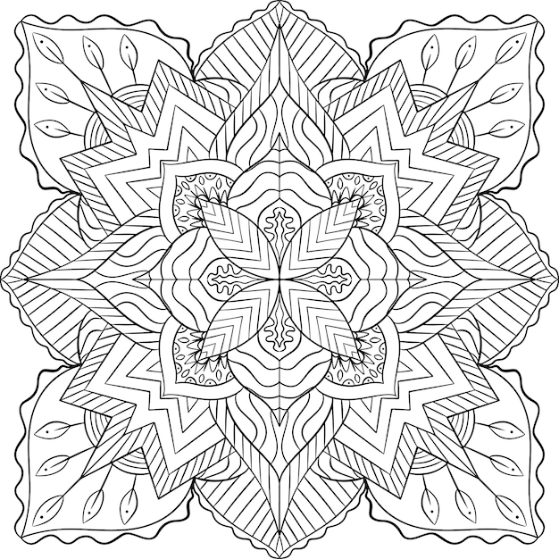 Vector Mandala Art