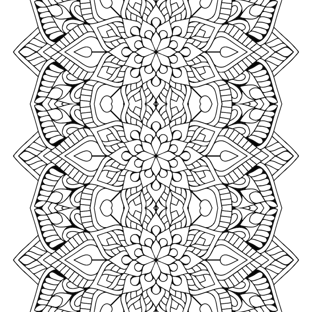 Vector mandala sfondo