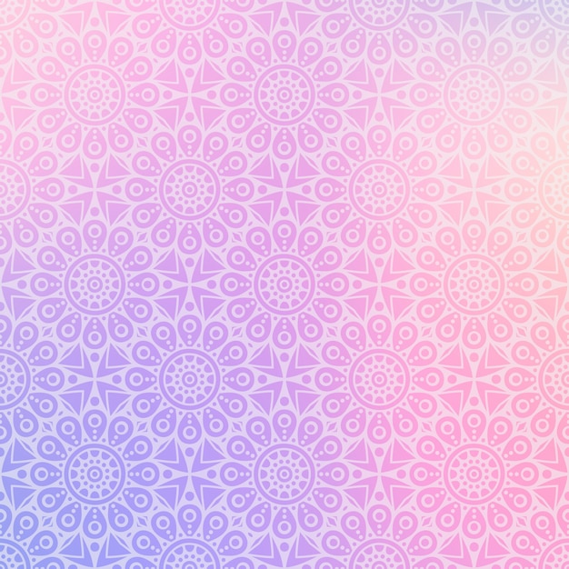 Vector mandala background