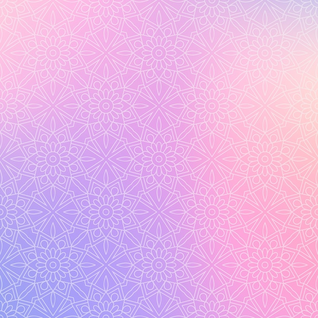 Vector mandala background