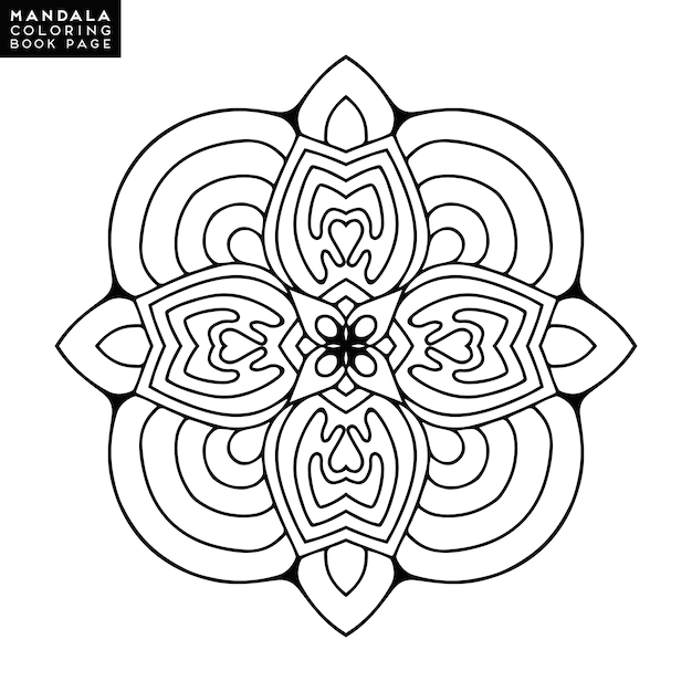 Vector mandala background