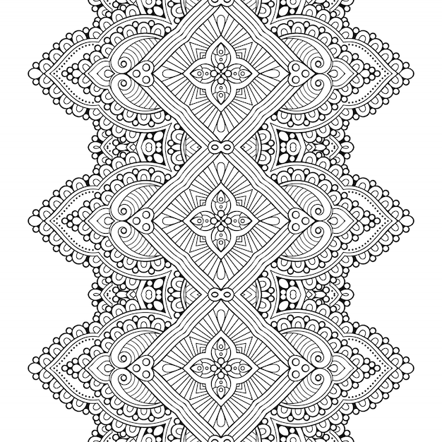 Vector mandala sfondo