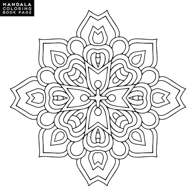 Vector mandala background